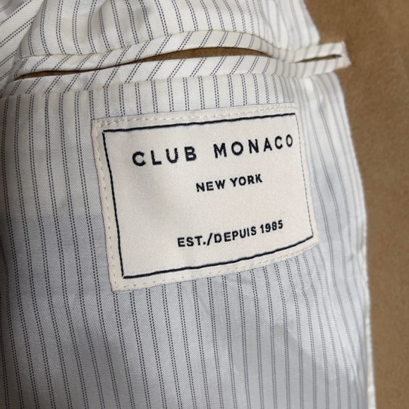 Club Monaco Camel Cashmere Wool Jacket XXL - Picture 6 of 8